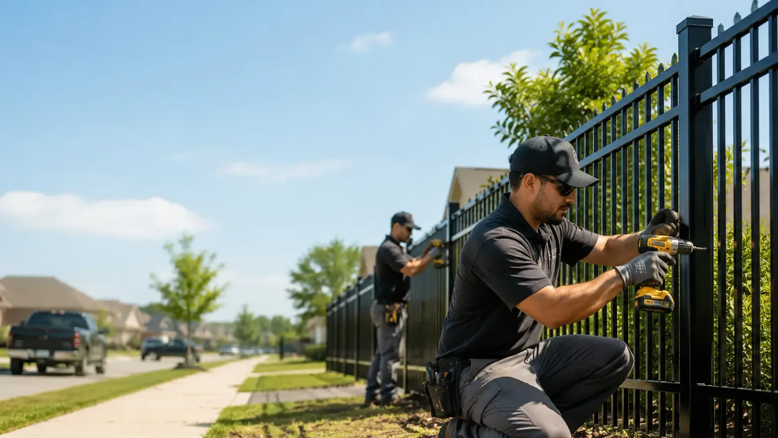 Metal Fence Installation in Piqua, OH
